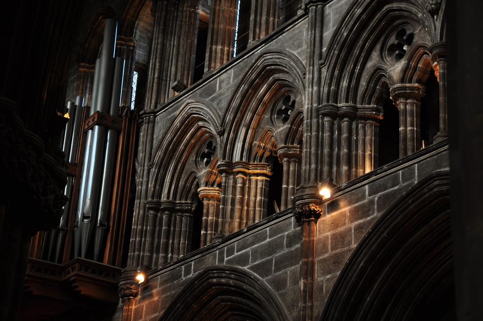 Evening Glasgow Cathedral Church
