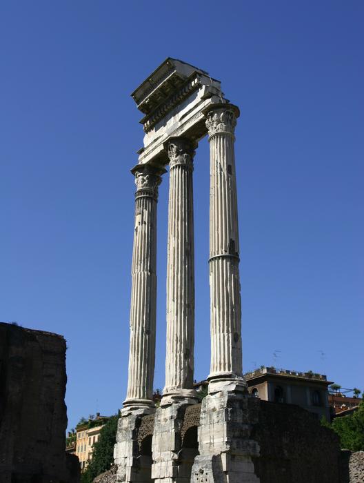 Three Virgins Rome Italy architecture