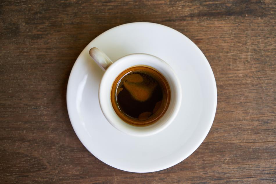 morning coffee on the table