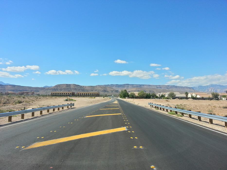 Road Las Vegas Desert