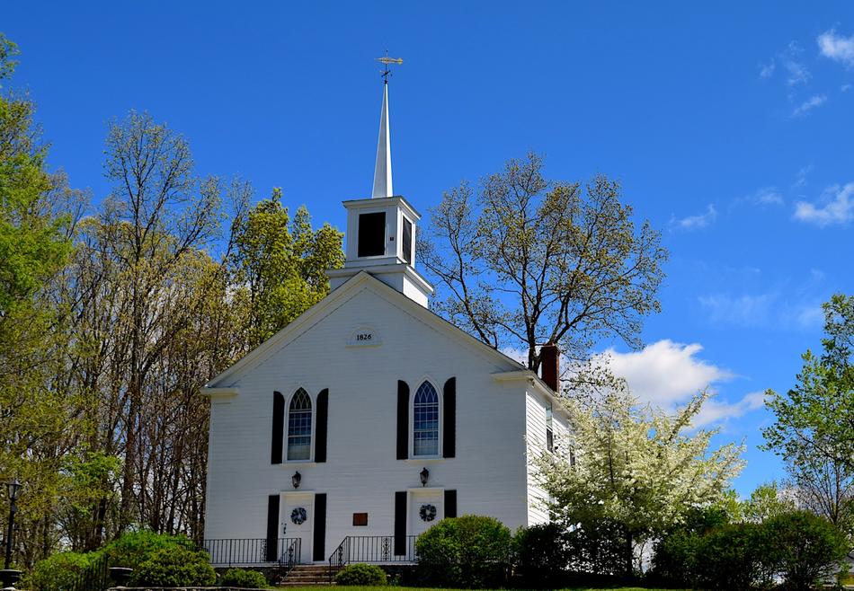 Church White Sky