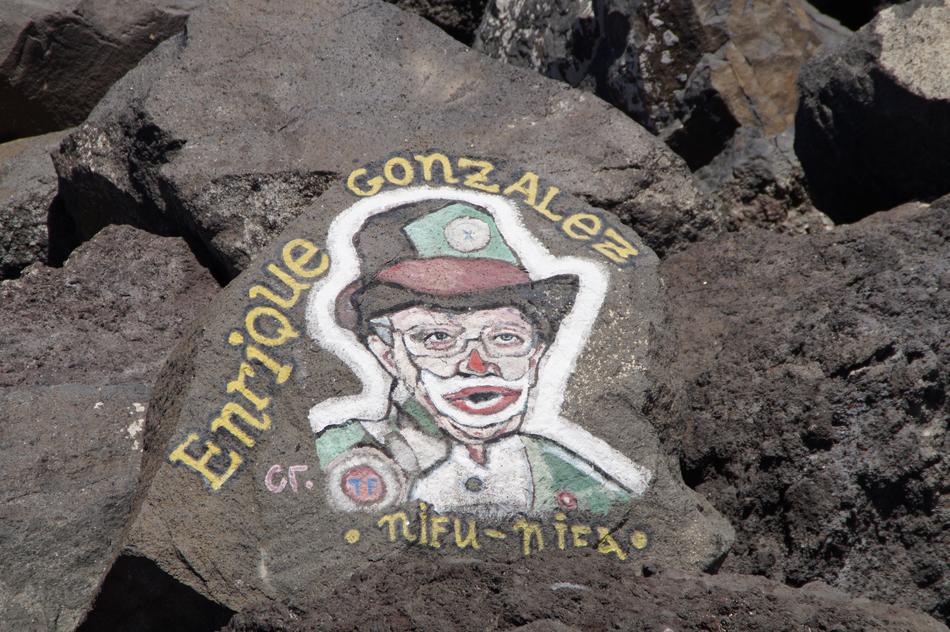 Enrique Gonzales Monument Art on stone