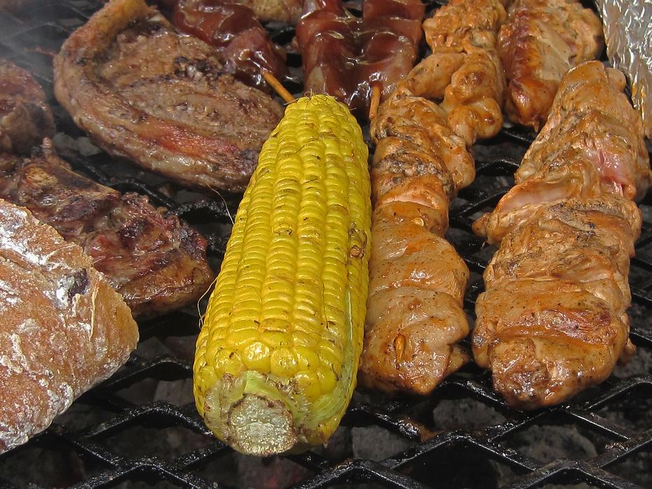 roasted delicious corn