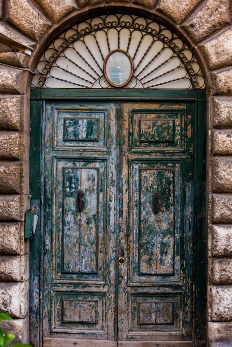 Rome Italy Door Street