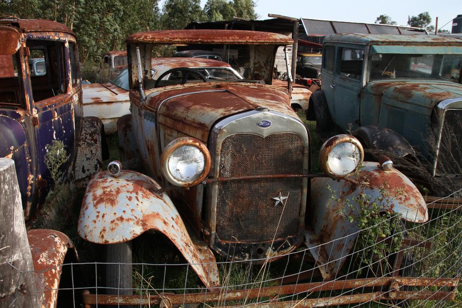 Car Old Abandon