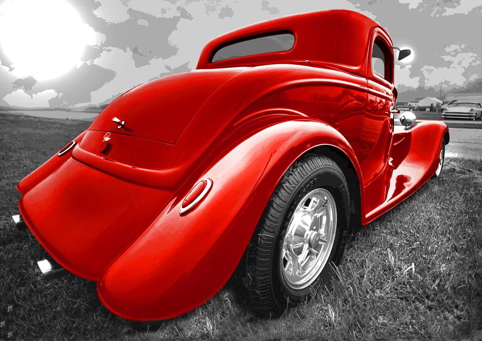 Hot Rod Old Car