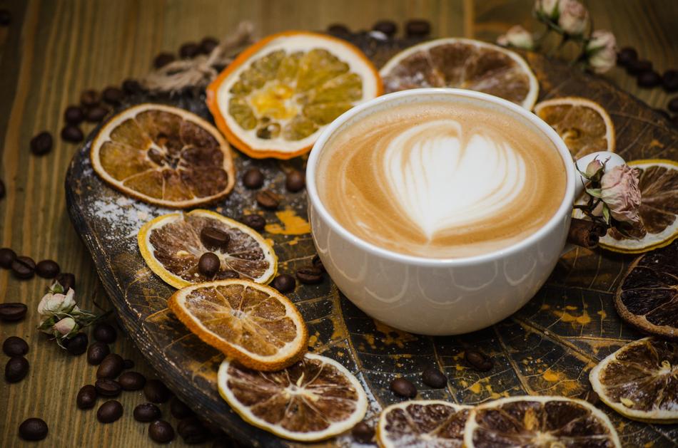 delicious coffee in a mug