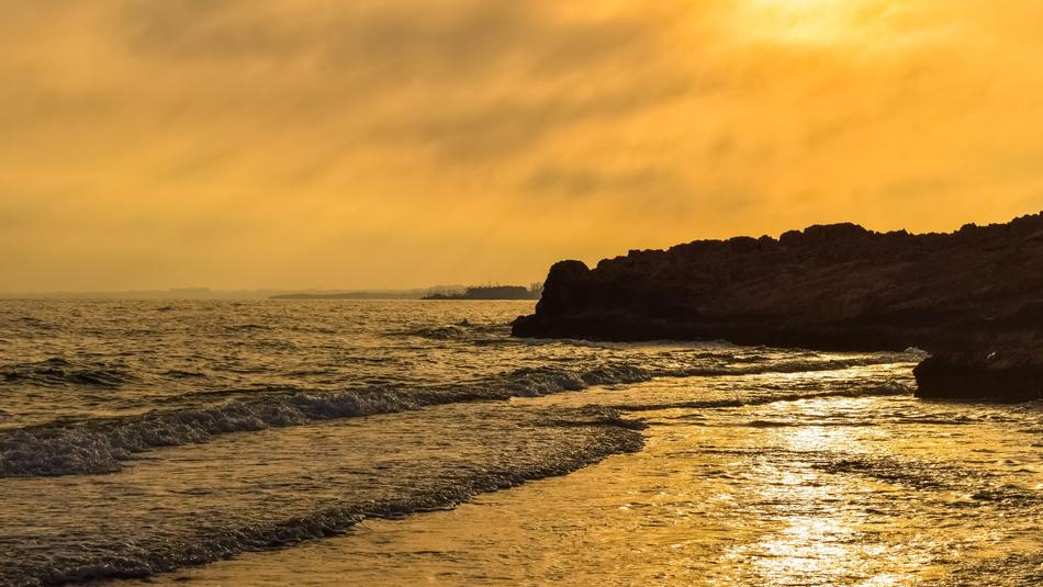 Sunset Hazy Sky