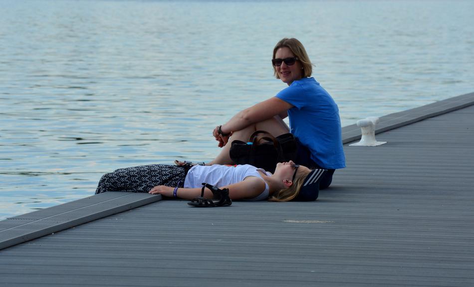 Woman Hamburg Alster