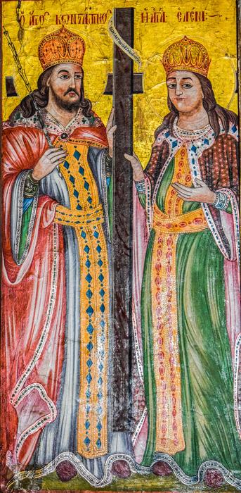 St Helen And Constantine Icon