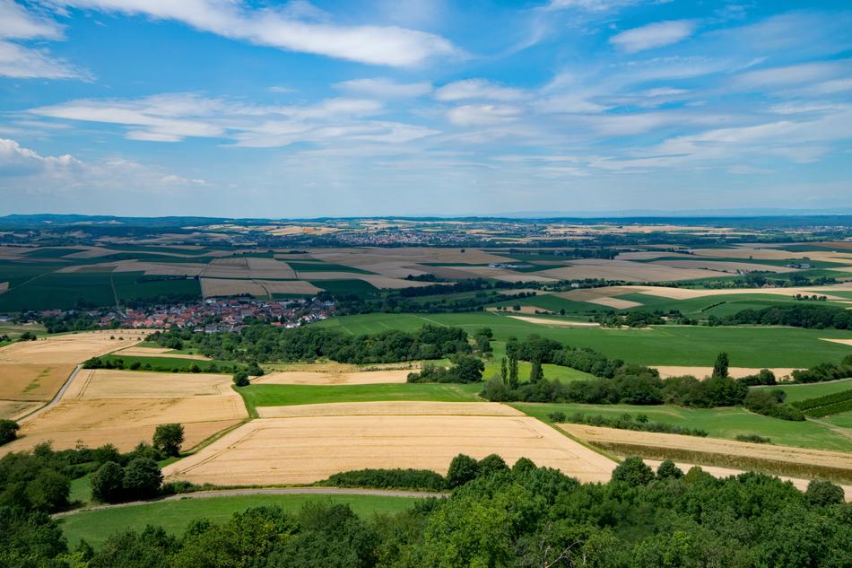 Odenwald Veste Otzberg view
