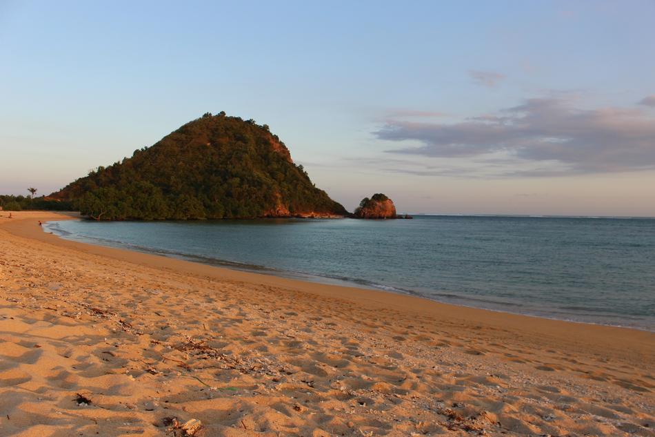 Sea beach cliff