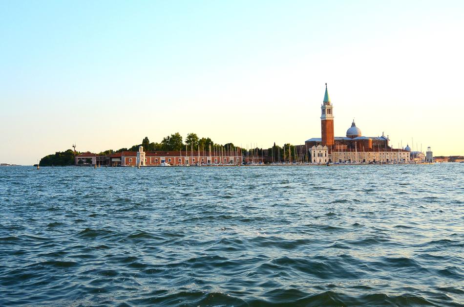 city by the sea view