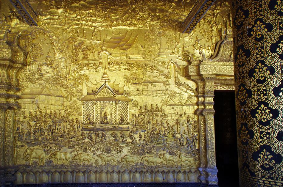 Laos Luang Prabang Temple