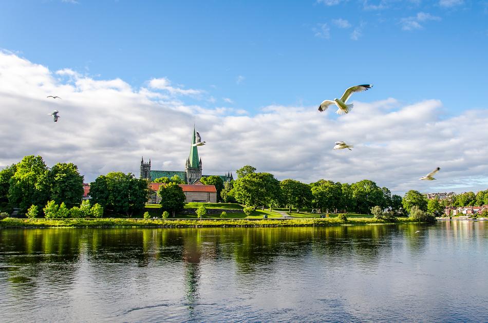 Church Trondheim Norway