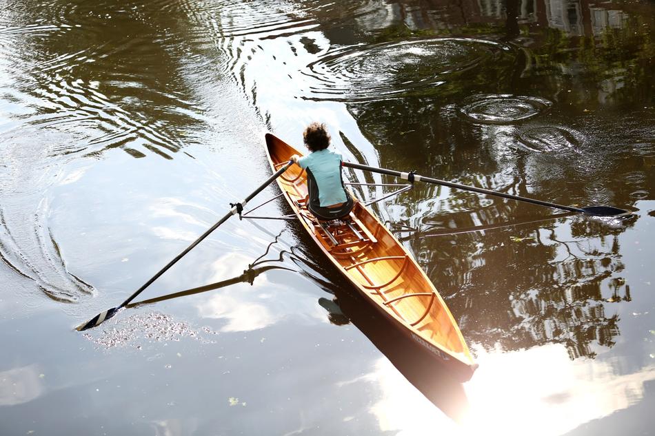 Netherlands Canoe person