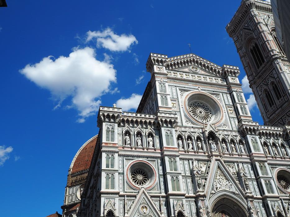 italy white church view