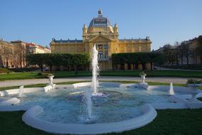 Historic Water Fountain garden