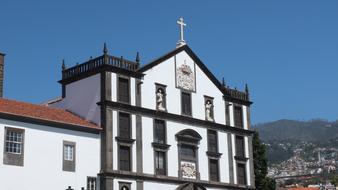 Church Blue Sky Building