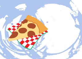 funny pizza icon