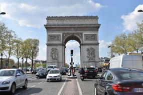 Paris City Arch