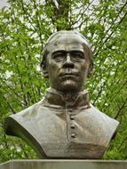 Bust Adolph Kolping in the park