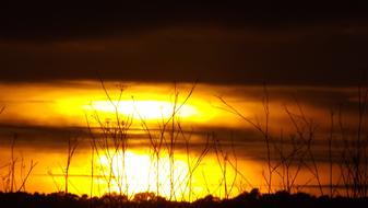 Sunset Sun Orange
