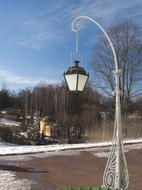 Wintry Street Light