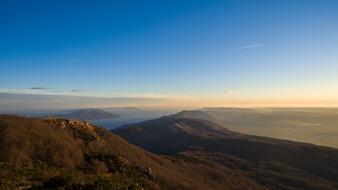 Sunset Mountain Nature