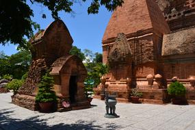 stone buildings view