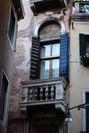 Window Beautiful facade in Italy