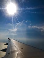 Clouds Sky Flight