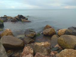 Sea Stones Beach Black