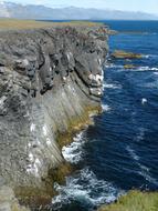 Iceland Snaefellness cliff