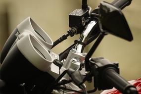 motorcycle macro blur