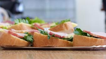 meat sandwiches