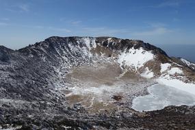 big ridge of rocks