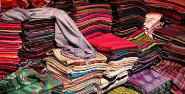 Colorful Fabric Morocco