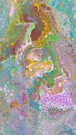Acrylic Abstract Painting texture
