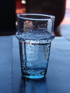 glass of sparkling water
