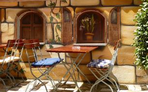 cozy restaurant space