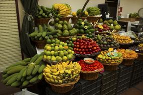 Healthy Fruits in market