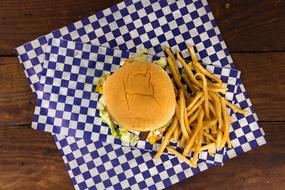 burger fries