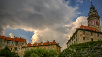 Krumlov Czech old town