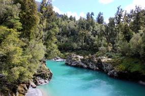 Hokitika River landscape