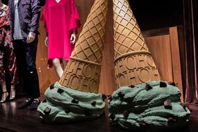 Showcase Ice Cream Ornaments