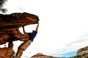 Climbing Mounts Zion activity