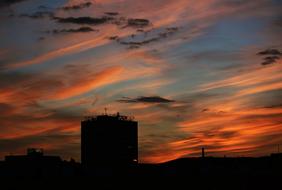 Sunset Clouds Evening