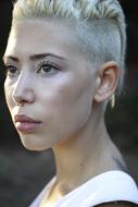 Girl Model Young blonde