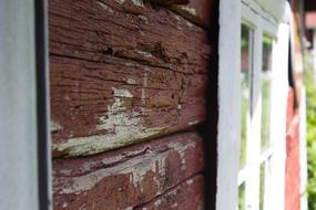 Natural Aged Wood wall